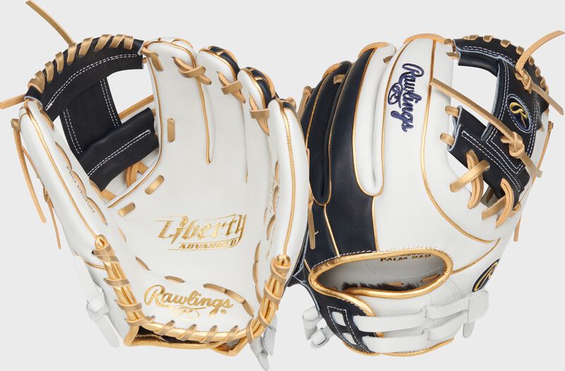 Liberty Advanced Color Series 11.75 in Infield Glove, White/Navy Liberty Advanced Color Series 11.75 in Infield Glove, White/Navy
